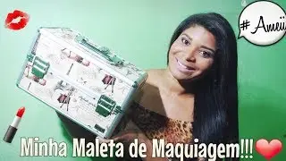 Minha Maleta de Maquiagem❤ | Por Brunna Souza
