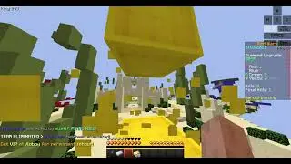 Minecraft herobrine bedwars gameplay