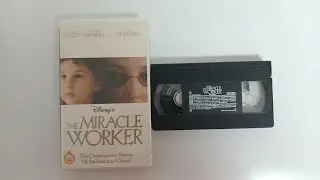Opening to The Miracle Worker 2001 VHS 60fps