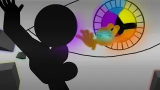 Black vs Orange //the endless void of struggle// STICKNODE animation