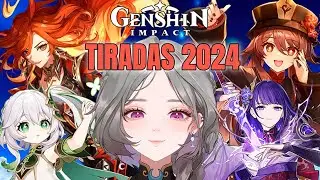 🍀TODAS MIS TIRADAS EN GENSHIN IMPACT 🍀- RECOPILACIÓN 2024 (y más)