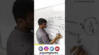 Trick to Convert Km/hr to m/s #shorts #maths