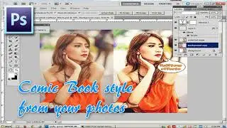 Learn to use adobe effects and make a comic image from your photos