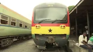 ACCRA-NSAWAM RAILWAY LINE GROUNDED