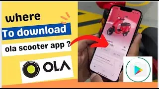 Where to Download Ola Electric Scooter Application ? #JoinTheRevolution #ola #olaelectricscooter