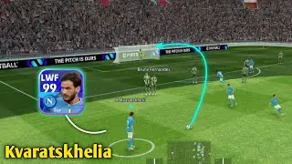 99 rate - Giorgi Kvaratskhelia | Skills, Goals, and Analysis