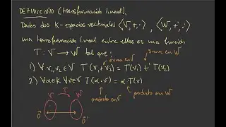 9.1. Transformaciones lineales. Definición. Núcleo e Imagen.