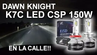 LED K7C plus H4. Lo probamos en la Calle!!