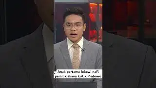 Anak pertama Jokowi nafi pemilik akaun kritik Prabowo 