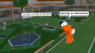 INVISIBLE GLITCH TROLLING IN JAILBREAK!