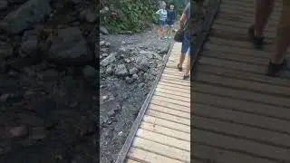 роза хутор горы водопад