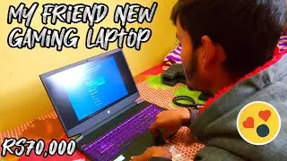 My Friend New Gaming Laptop.