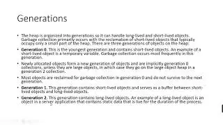 Garbage collection in C#,VisualStudio.Net