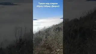 #абрау_дюрсо #кудапоехать #тракторист #блогер #туман #озеро #утренняя