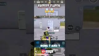 FASTEST CLUTCH 🔥  #shorts #trending #bgmi #pubgmobile #gaming #gameplay #youtubeshorts