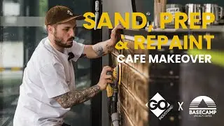 DIY Cafe Makeover: How to Sand, Prep, and Repaint a Front Counter