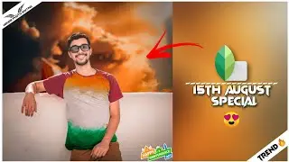INDEPENDENCE DAY SPECIAL- How to print Indian flag Sticker in t-shirt Using Snapseed Application