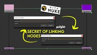 Nuke tricks & tips | Linking node parameters | Tamil Nuke tutorial
