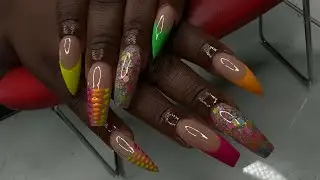 I wasn’t going to post this nail video!! But I did anyway | I ACCIDENTALLY TIMELAPSED