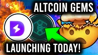 🔥THESE 2 TOP 10X ALTCOIN GEMS ARE LAUNCHING TODAY! (URGENT UPDATE!) 🚀🚀🚀