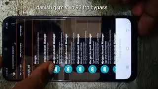 vivo y93(1814) FRp unlock Google Account Bypass(without pc)