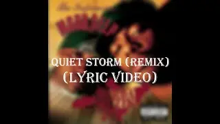 Mobb Deep ft. Lil' Kim - Quiet Storm (Remix) Lyric Video