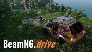 BeamNG.drive - 3 Stars in Jungle Rumble