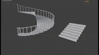 Blender 2.8 | Easy stairs tutorial.