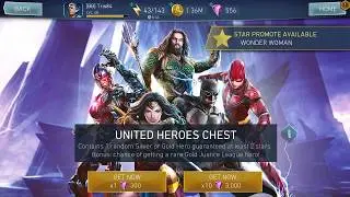 Injustice 2 Mobile UNITED HEROES Chest Openings