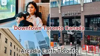 Downtown Toronto Canada | Arcadia Earth Toronto |Eng sub| #toronto | life in Canada