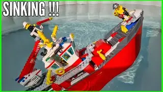 LEGO BOATS SINKING #4