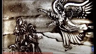 THE STORY OF THE NATIVITY OF CHRIST - BEAUTIFUL SAND ANIMATION.