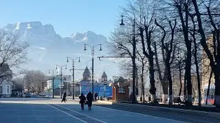 #владикавказ Прогулка по Владикавказу/29 февраля/последний день зимы ❄️