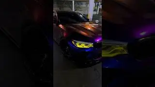 How to park a BMW #bmw #mpower #trend #m5 #lighting #m3 #m4 #shortsviral