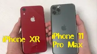 iPhone XR and iPhone 11 pro max comparison Speed ​​test