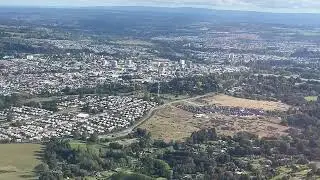 VISTA AÉREA OSORNO - CHILE - DESDE VUELO AEROLINEA