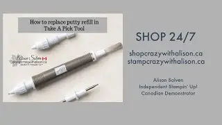 How to refill the putty for Take A Pick Tool