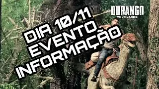 Informação de evento dia 10/11 - Durango Wilde Lands