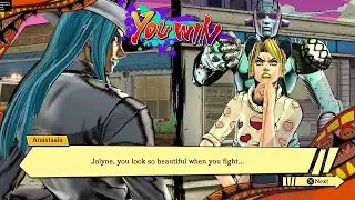 JoJo's Bizarre Adventure: Eyes of Heaven Anasui and Jolyne vs Yukako and Koichi