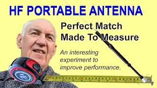 HF Portable Antenna Using A Tape Measure