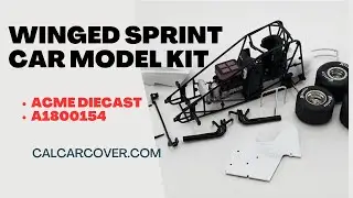 ACME Winged Sprint Car Kit 1:18 Scale Replica Diecast Model Kit A1800154