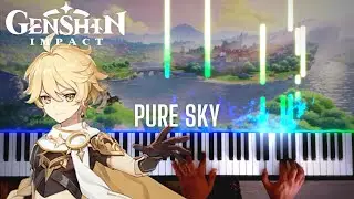 Genshin Impact OST - Pure Sky - Piano