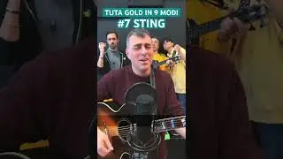 TUTA GOLD IN 9 MODI - STING #mahmood #tutagold #sting #stingcover #sanremo #parodia #guitarcover