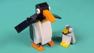 Lego Penguins Building Instructions - Lego Classic 10695 