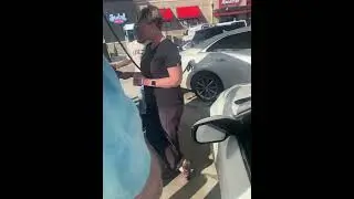Gas station Karen swooping on me  part 1