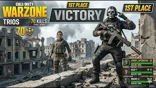 COD WarZone 1VS4 TOP 1