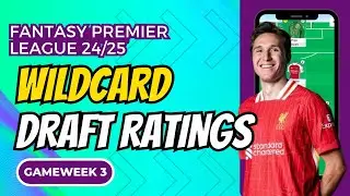 FPL GAMEWEEK 3 STREAM RATING YOUR WILDCARD DRAFTS WITH AI | FANTASY PREMIER LEAGUE 2024-2025