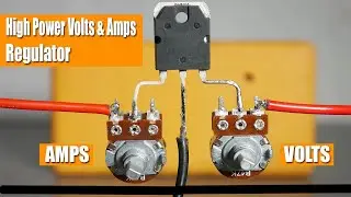 Powerful Volts & Amps Controlled Power supply 