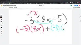 TpT The Distributive Property Google Forms #9
