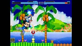 Mugen Otis (Newgrounds) Vs Sonic